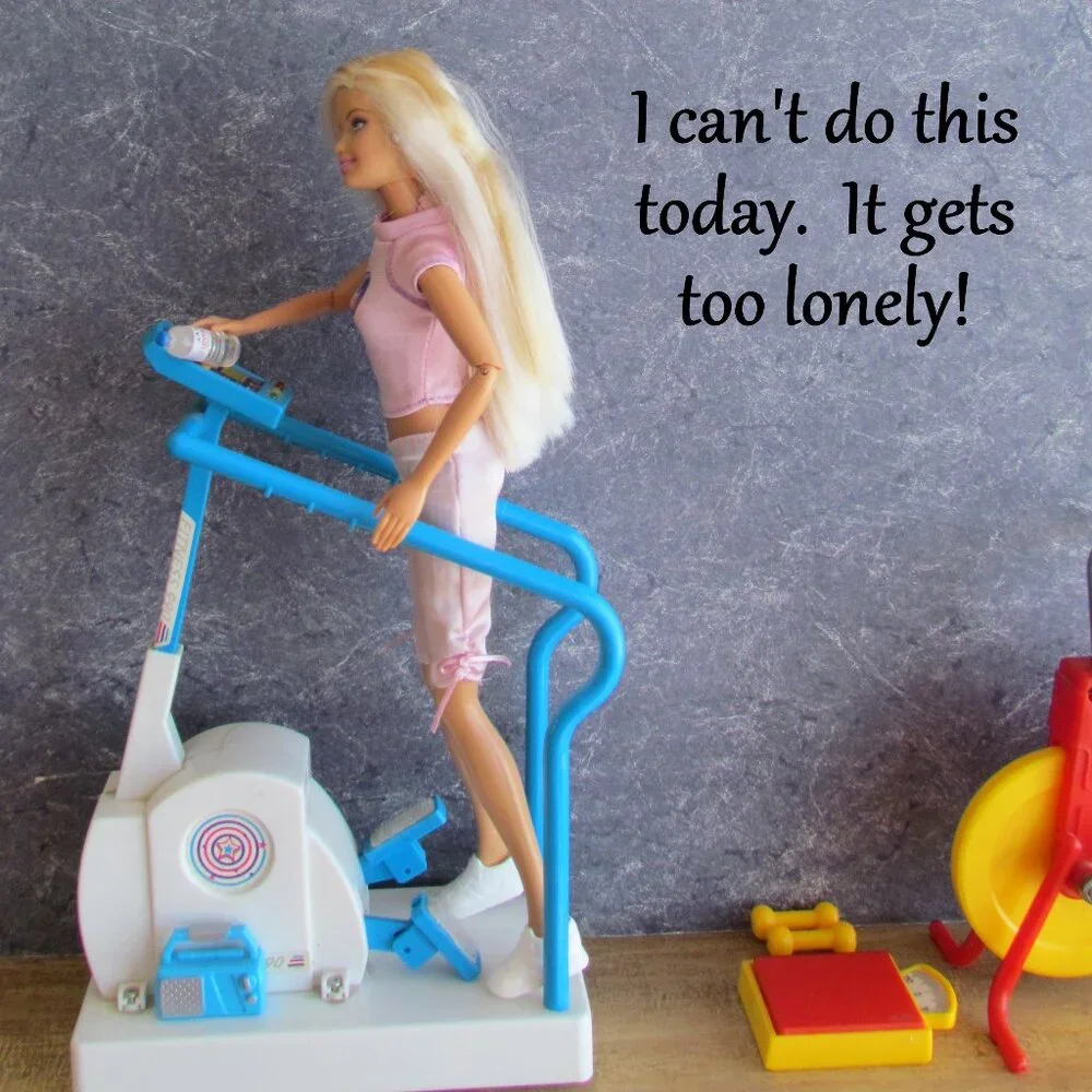 BARBIE + DOG, ARTICULATED DOLL w CLOTHES; SEE THEIR SWEET STORY!
